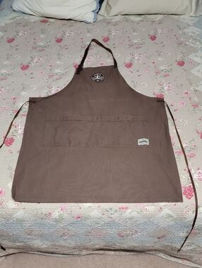 Brown Offical Starbucks Apron From Seattle Washington.
